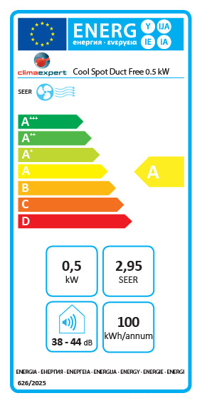 Cool Spot sans conduit 0,5 kW 