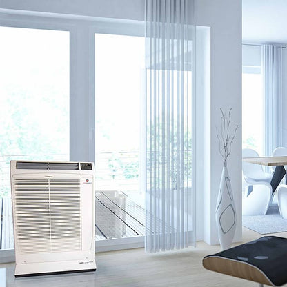 CoolAir Split im Wohnbereich direkt am Fenster platziert